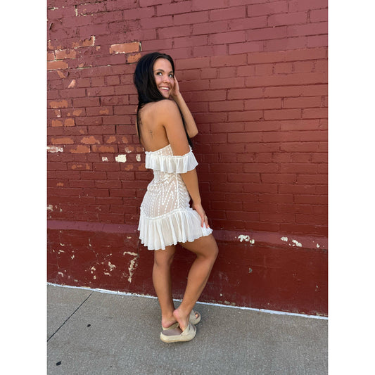 Ruffles and Romance Mini Dress