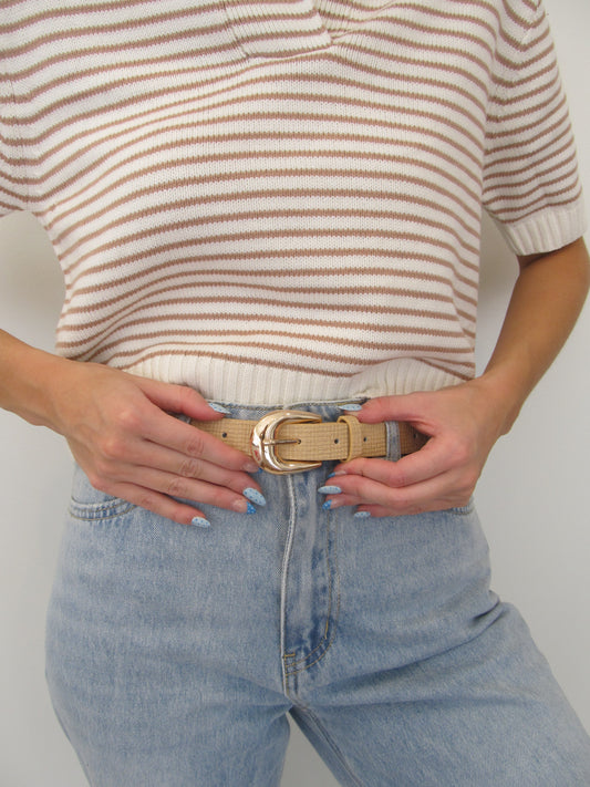 Gold Buckle Belt