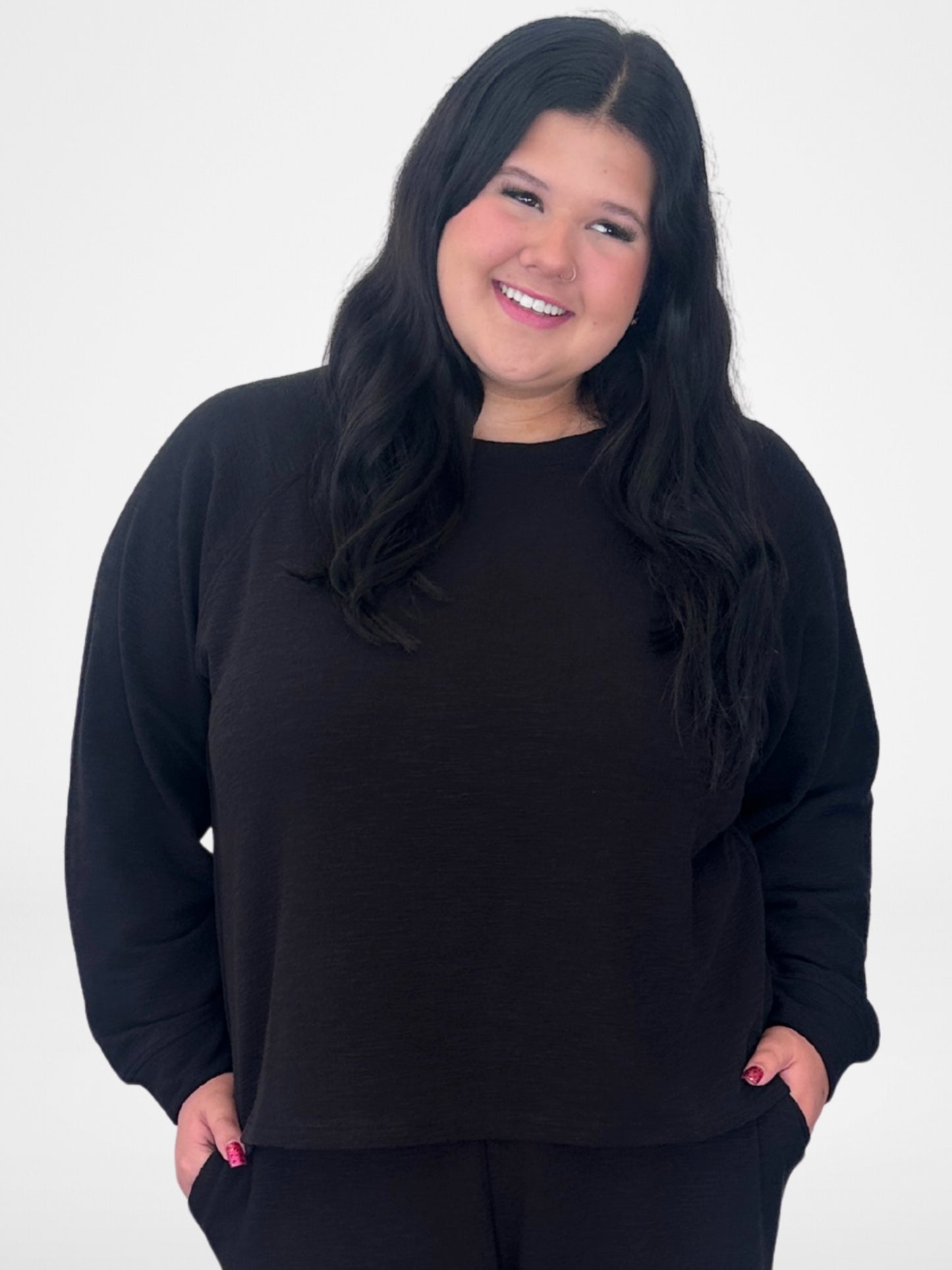 Comfy Long Sleeve Top & Pants Set