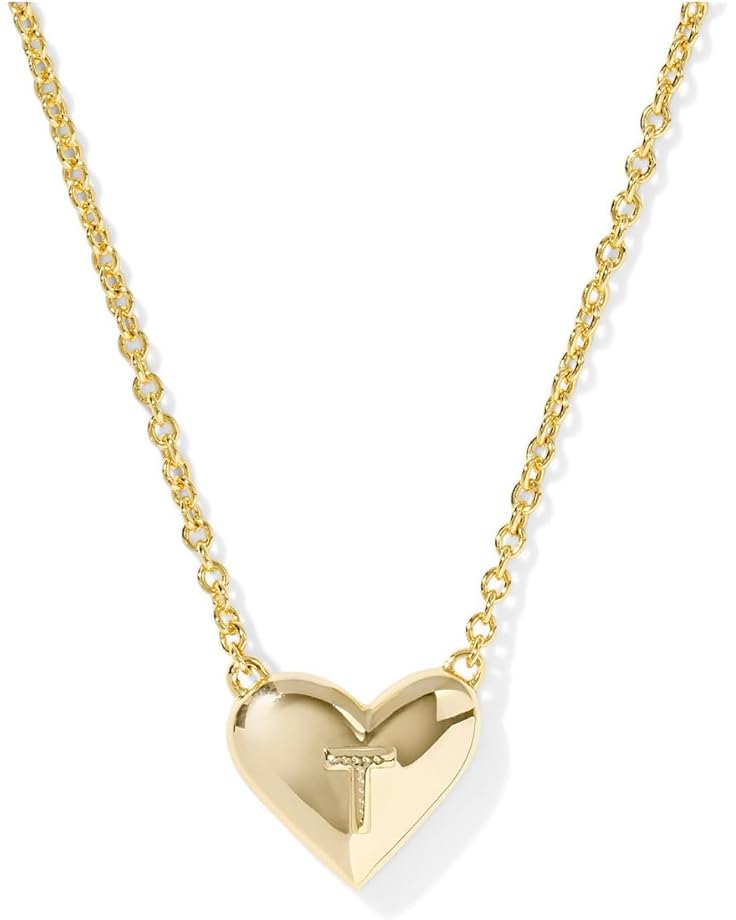Heart Letter Short Pendant Necklace