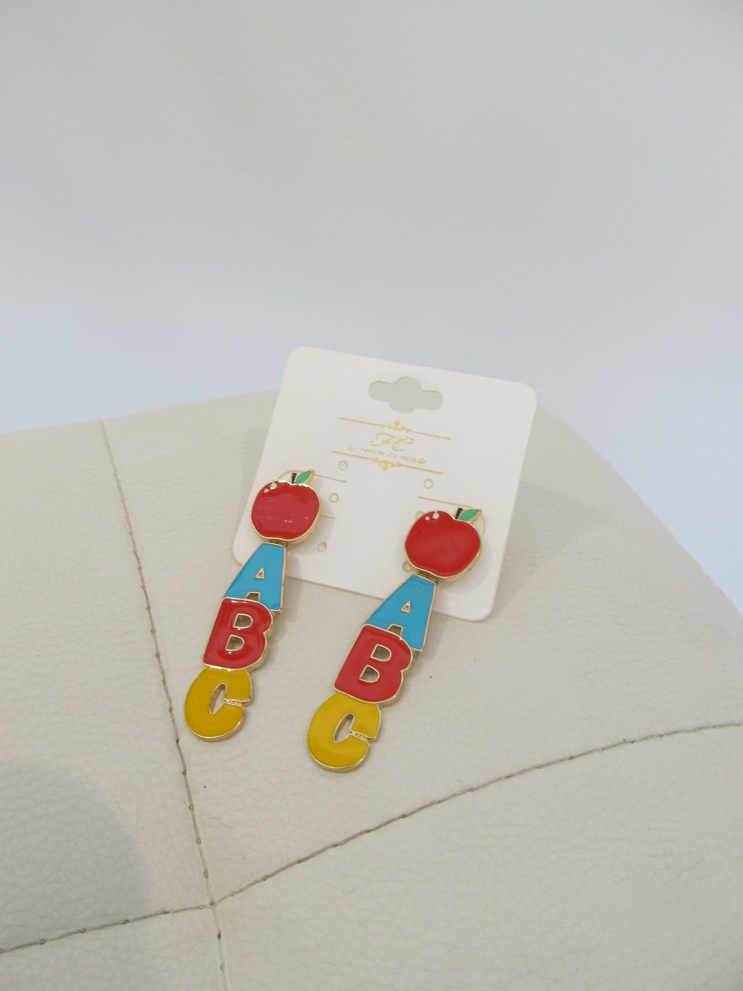 Teacher ABC Earrings
