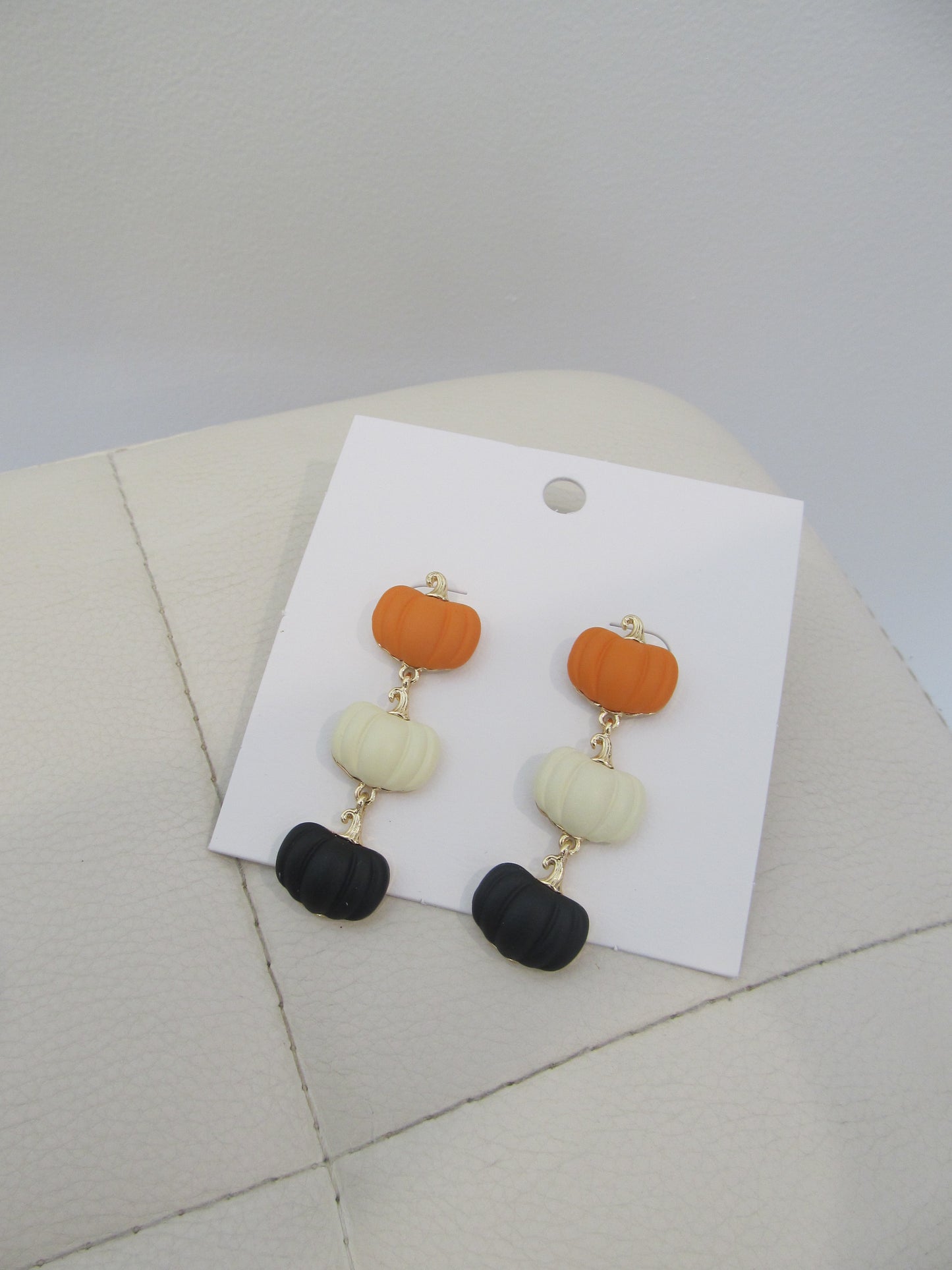 Pumpkin Stack Earrings