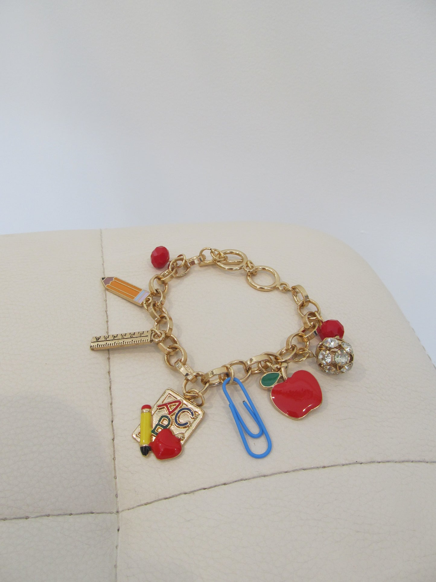 Teacher Charm Bracelet