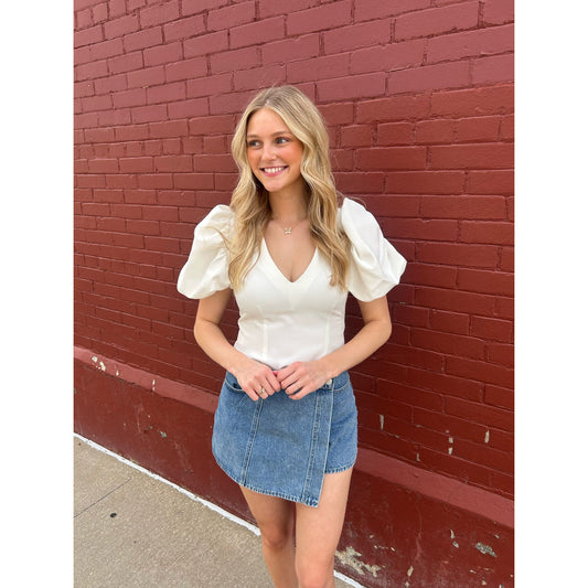 Tiffany Puff Sleeve Top