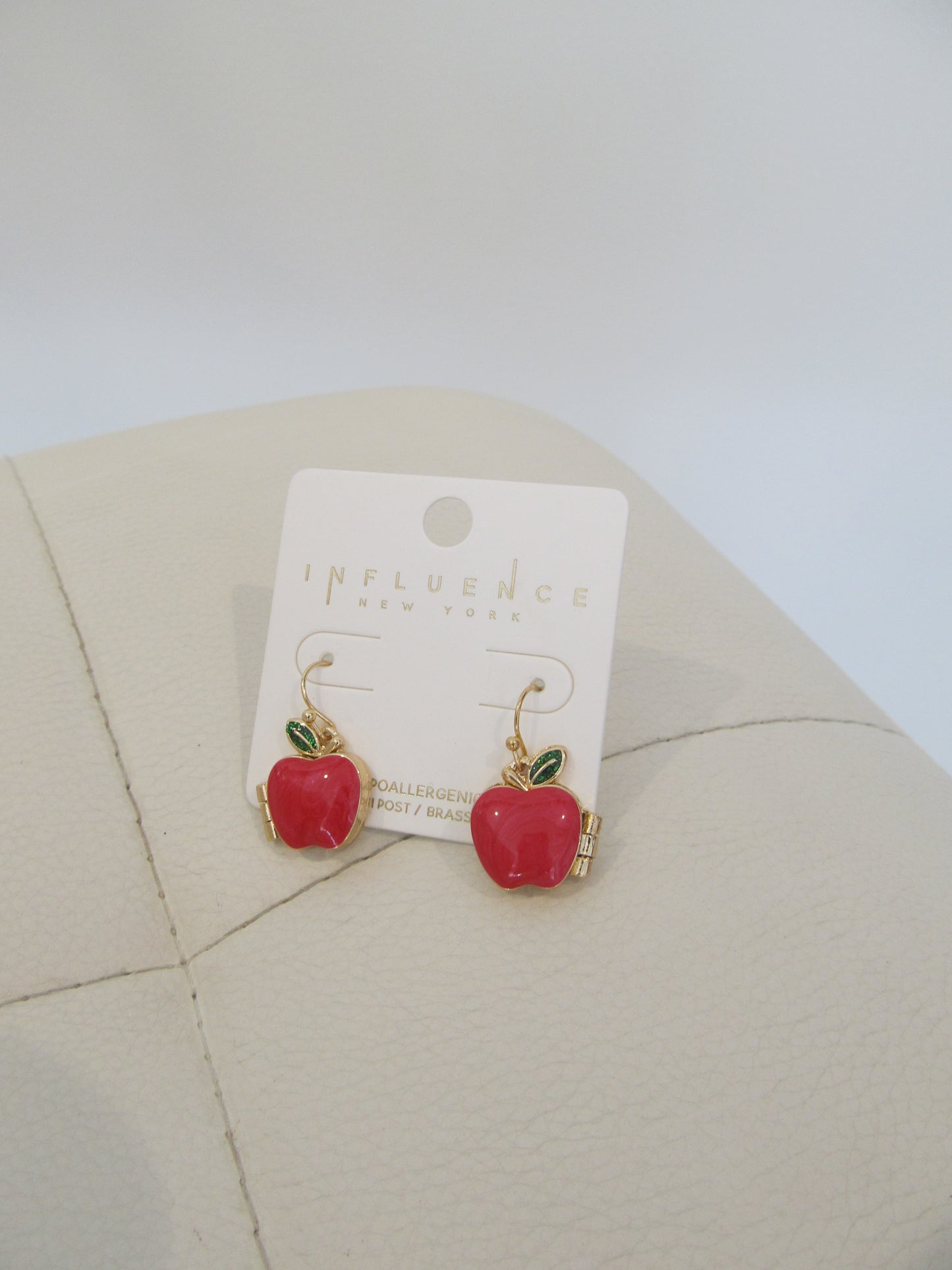 Teacher Appreciation Apple Earrings