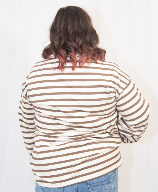 Striped Collared Shirt