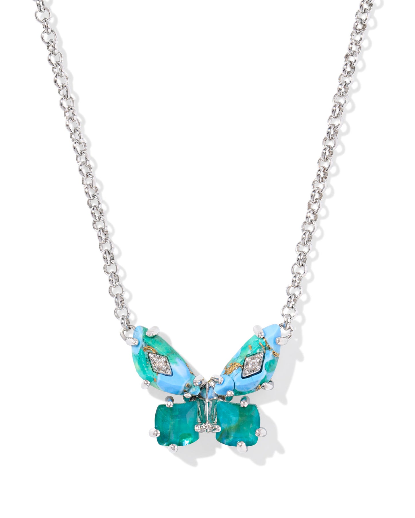 Bianca Butterfly Pendant Necklace