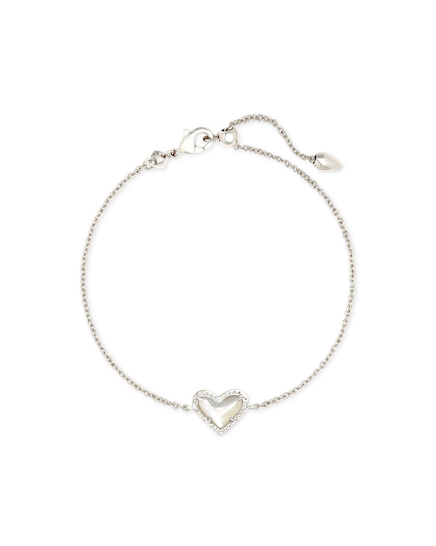 Ari Heart Silver Bracelet