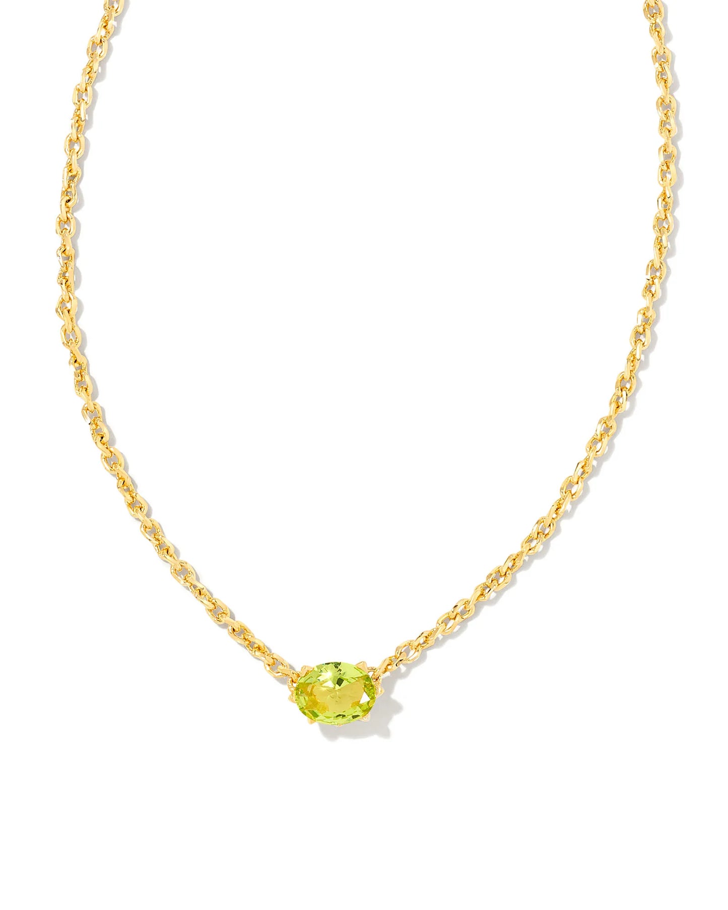 Cailin Gold Crystal Pendant