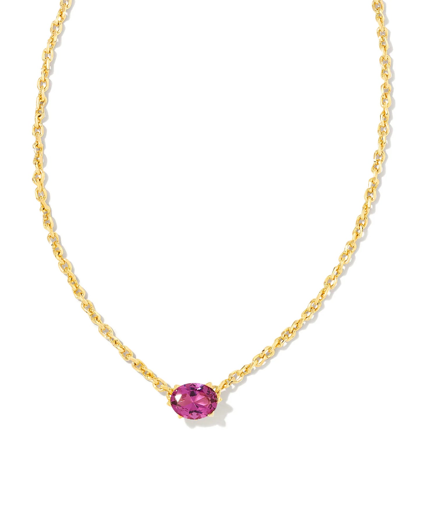 Cailin Gold Crystal Pendant