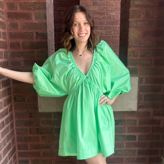 Summer Bloom Mini Dress