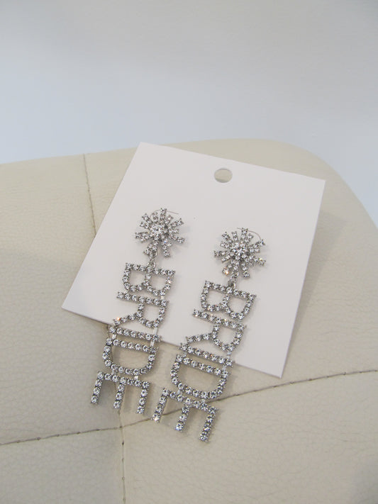 Crystal Bride Earrings