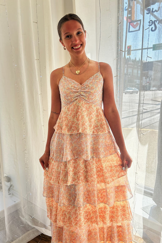 Florals and Ruffles
