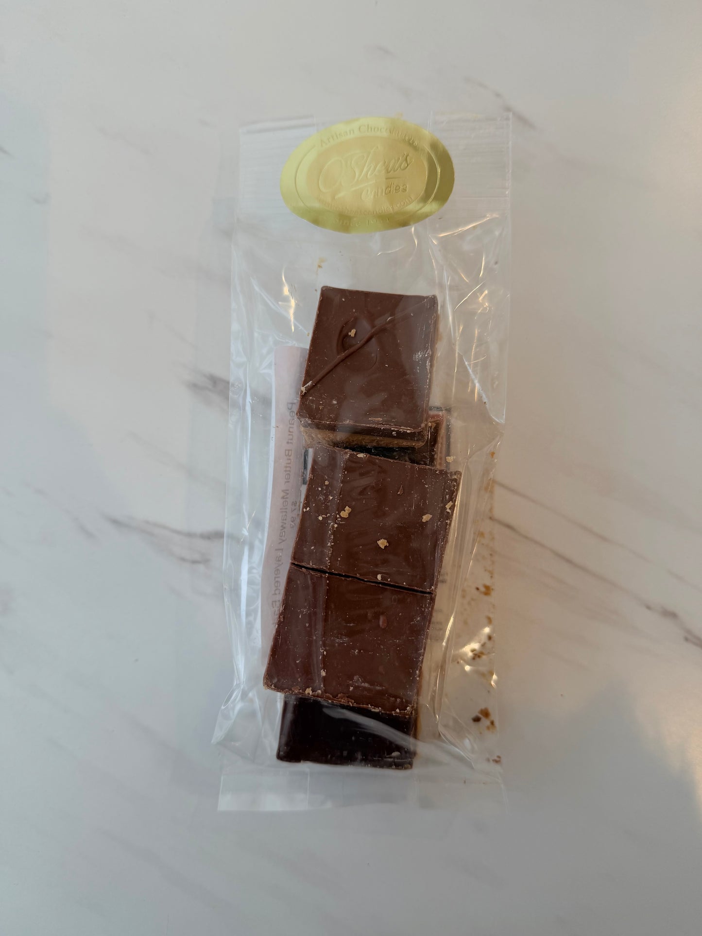 Peanut Butter Meltaway Layered Bark