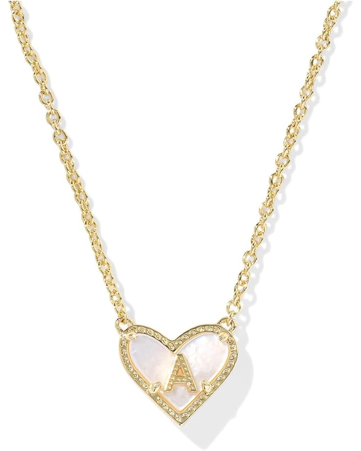 Heart Letter Short Pendant Necklace