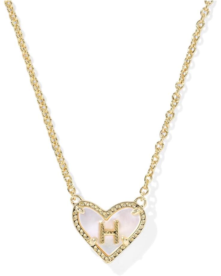 Heart Letter Short Pendant Necklace