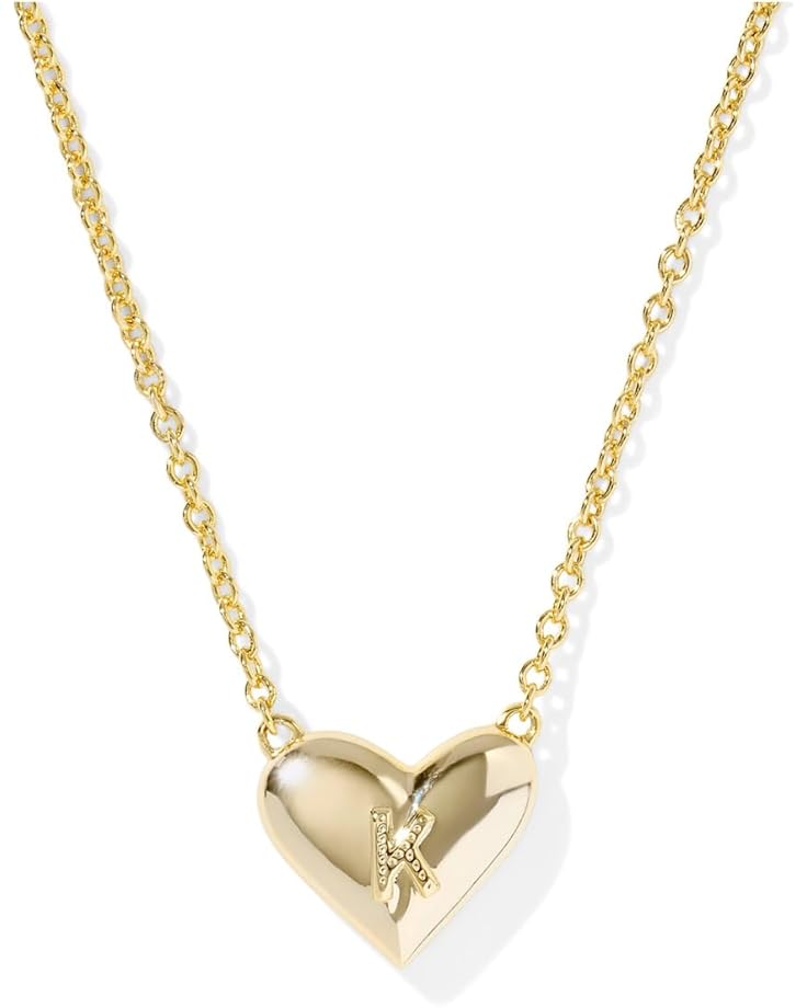 Heart Letter Short Pendant Necklace
