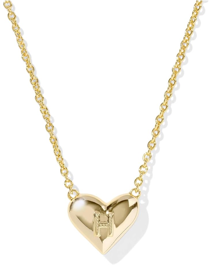 Heart Letter Short Pendant Necklace