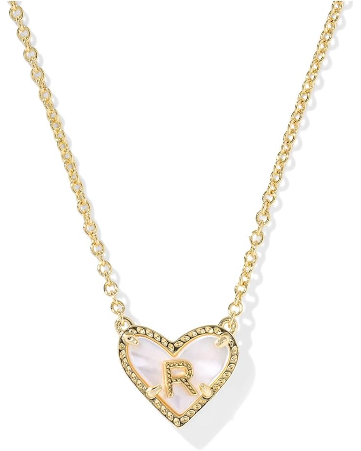 Heart Letter Short Pendant Necklace