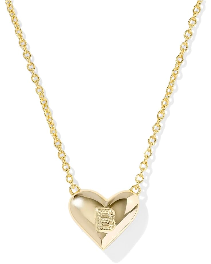 Heart Letter Short Pendant Necklace