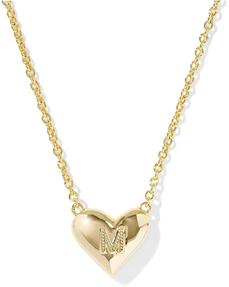 Heart Letter Short Pendant Necklace