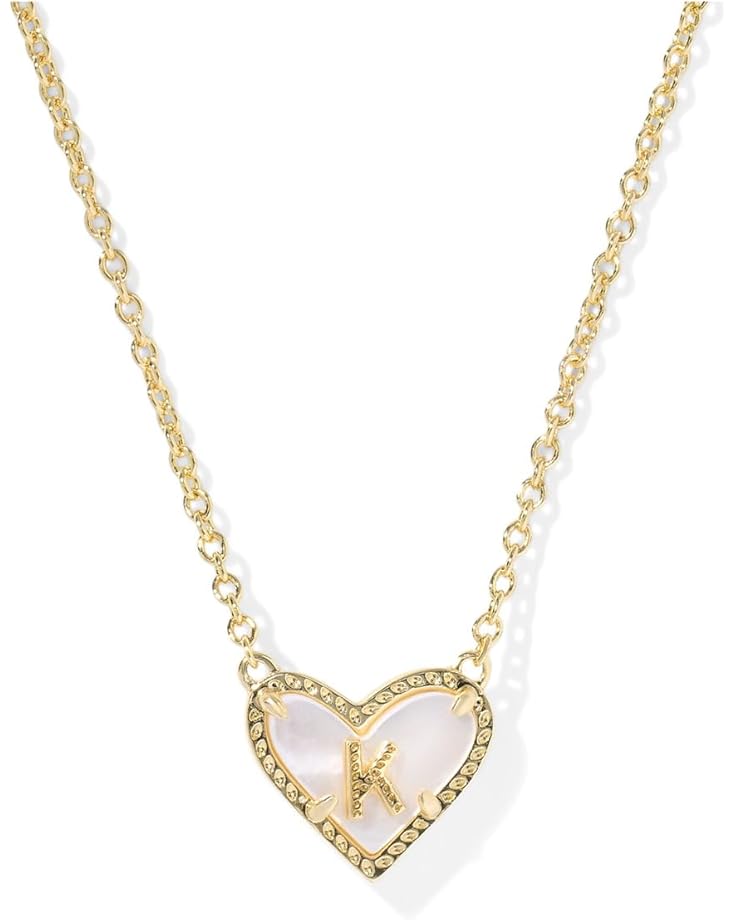 Heart Letter Short Pendant Necklace