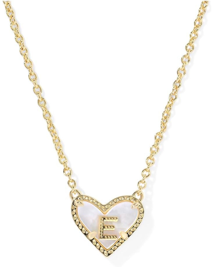 Heart Letter Short Pendant Necklace