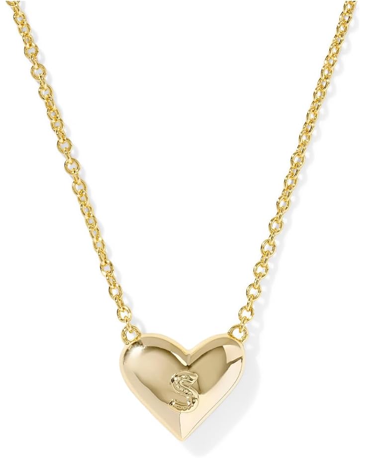 Heart Letter Short Pendant Necklace