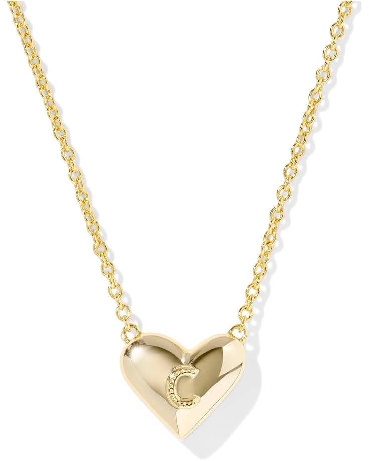 Heart Letter Short Pendant Necklace