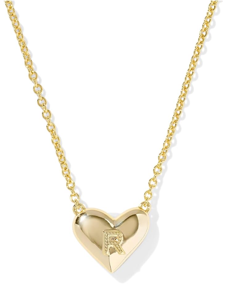 Heart Letter Short Pendant Necklace