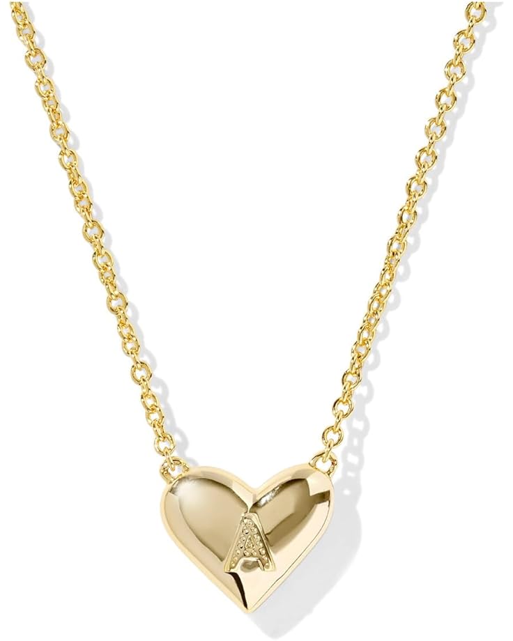 Heart Letter Short Pendant Necklace