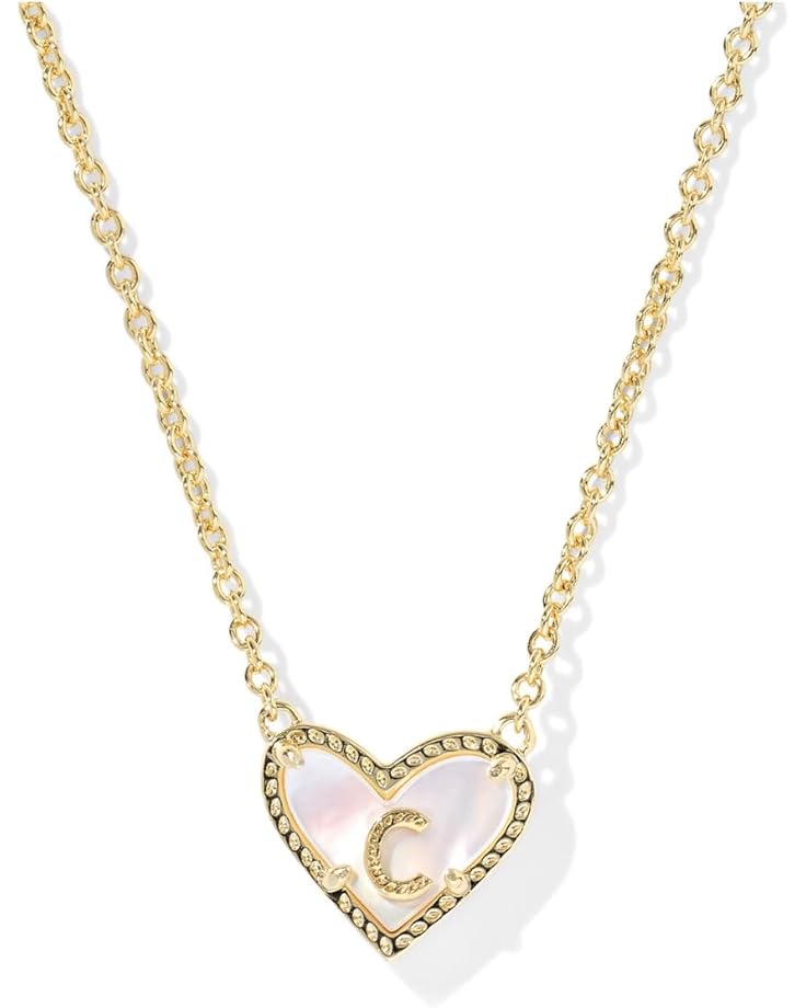 Heart Letter Short Pendant Necklace