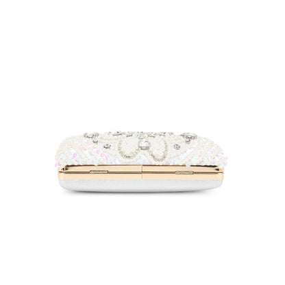 Beads, Rhinestone & Sequins Embellished Evening Bag, Clutch