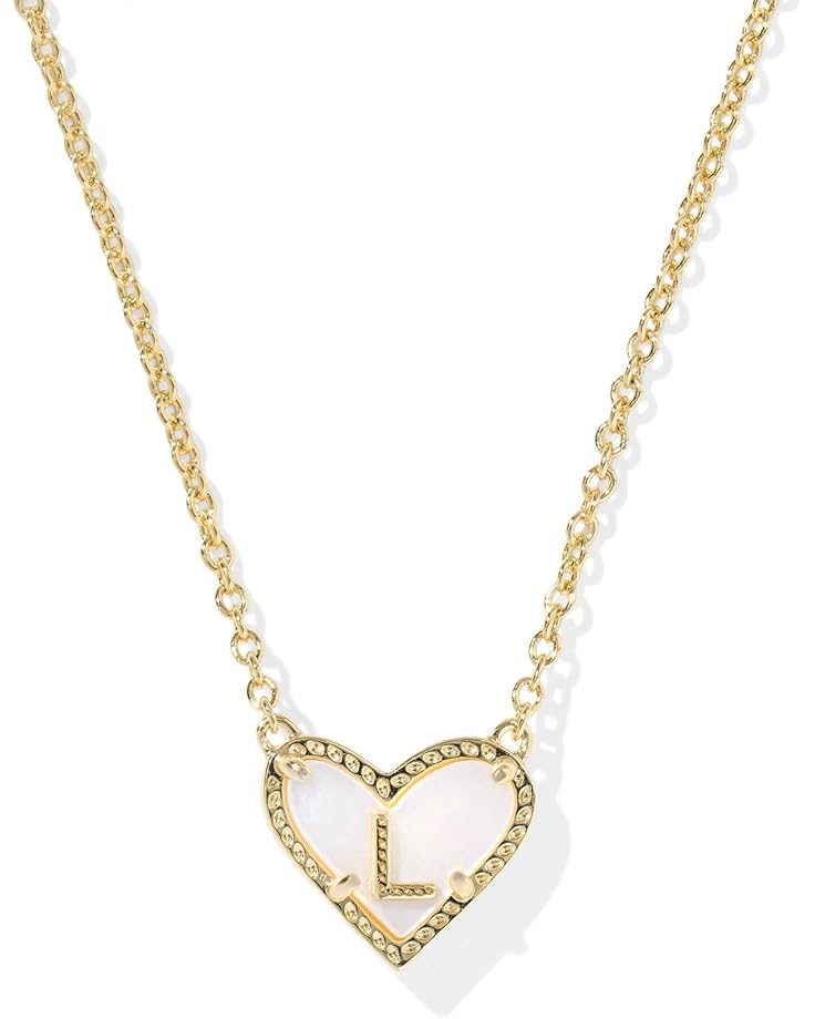 Heart Letter Short Pendant Necklace