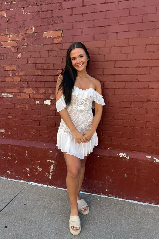 Ruffles and Romance Mini Dress