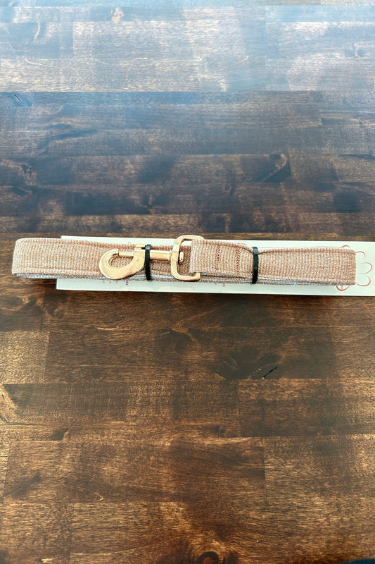 Pink Glitter Wedding Day Leash