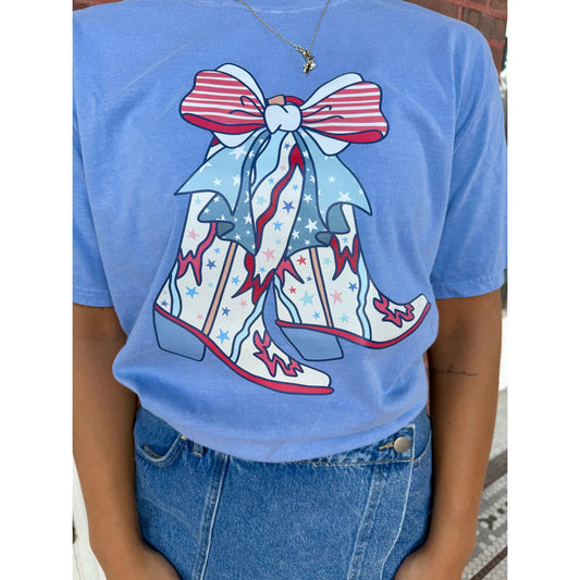 Patriotic Boot Tee