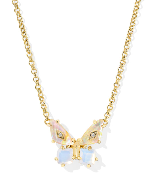 Bianca Butterfly Pendant Necklace