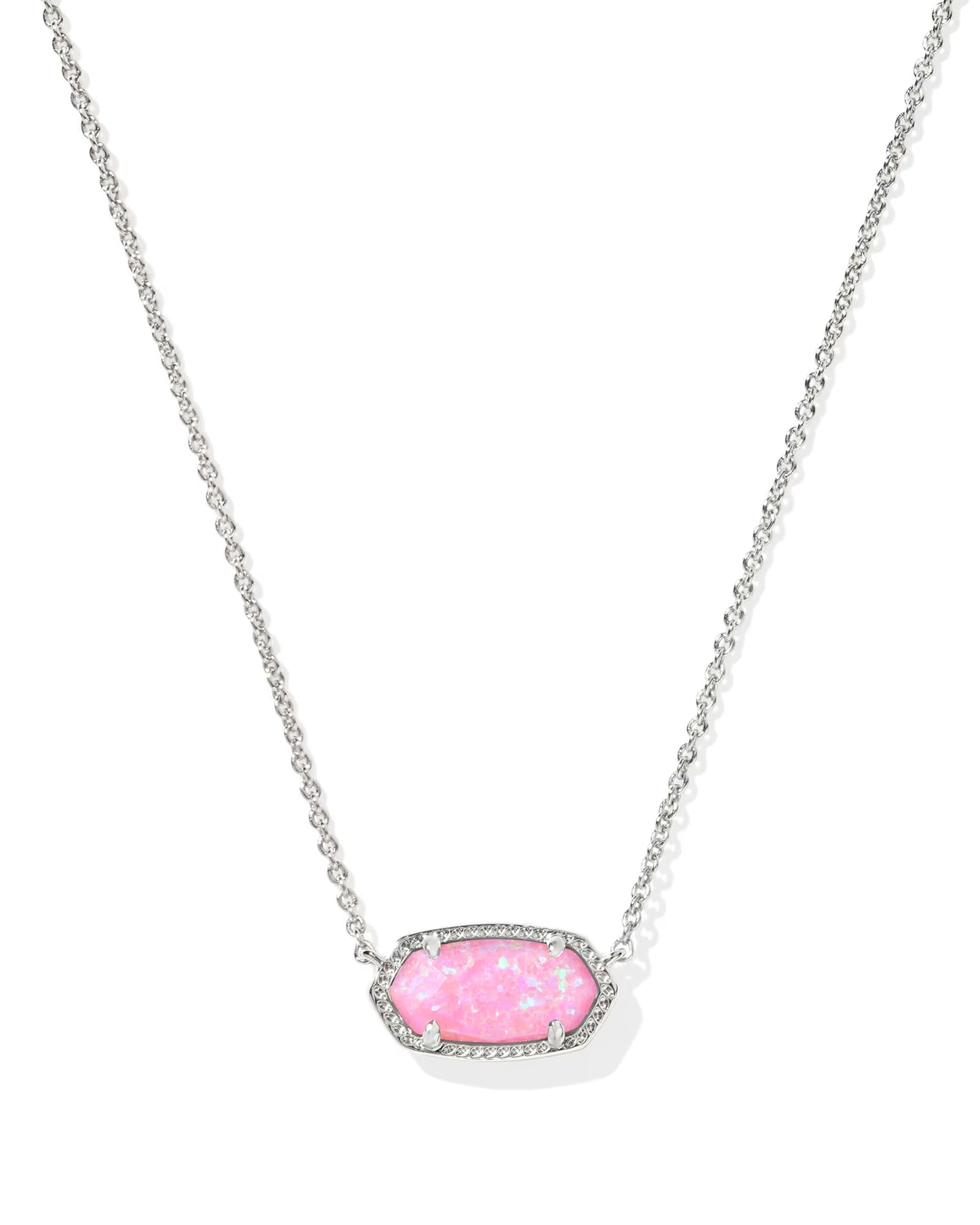 Elisa Silver Pendant Necklace