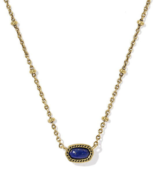 MINI ELISA SATELLITE SHORT PENDANT NECKLACE