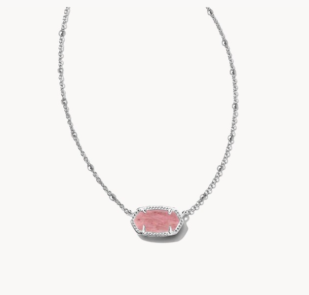 Elisa Silver Pendant Necklace