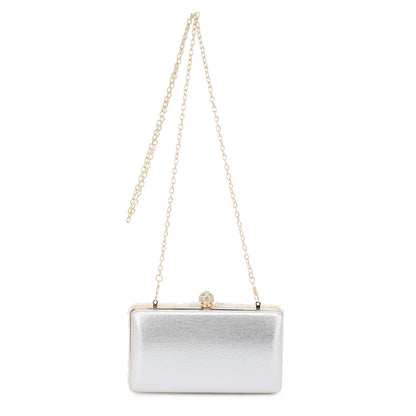 Beads, Rhinestone & Sequins Embellished Evening Bag, Clutch