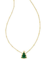 Holiday Tree Pendant Necklace