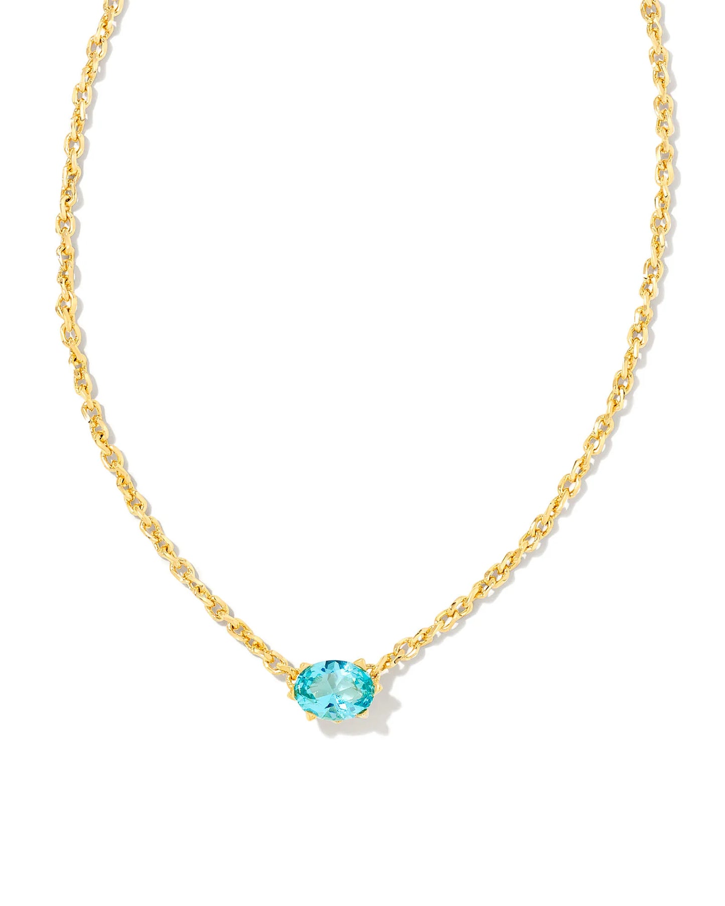 Cailin Gold Crystal Pendant
