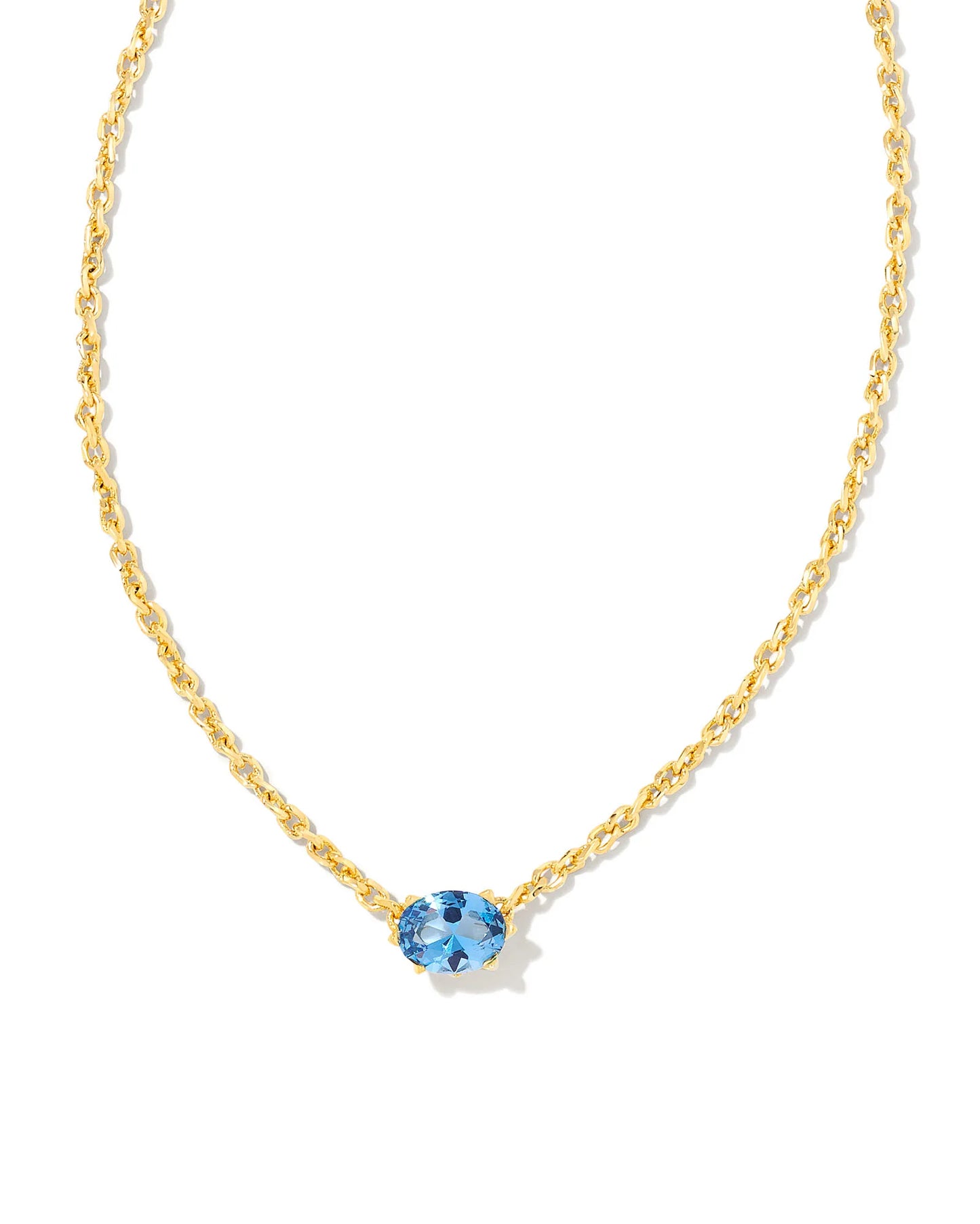 Cailin Gold Crystal Pendant