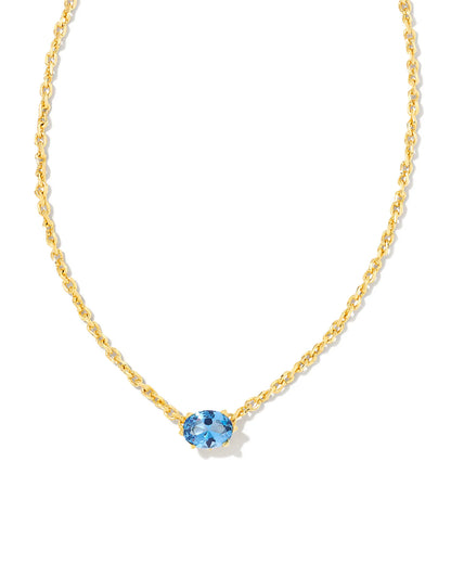 Cailin Gold Crystal Pendant