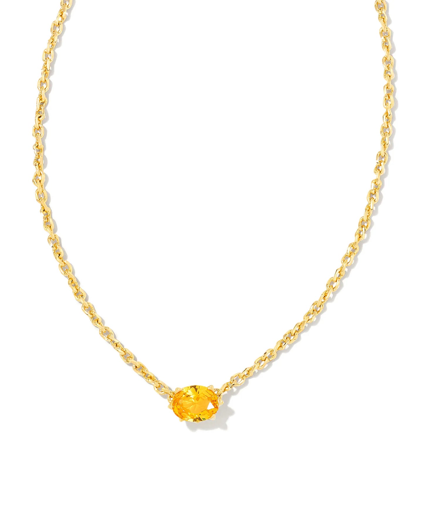 Cailin Gold Crystal Pendant