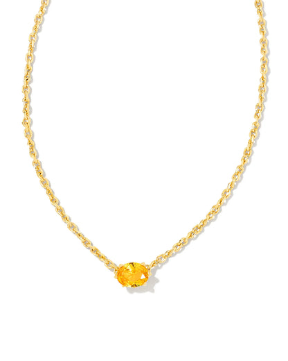 Cailin Gold Crystal Pendant