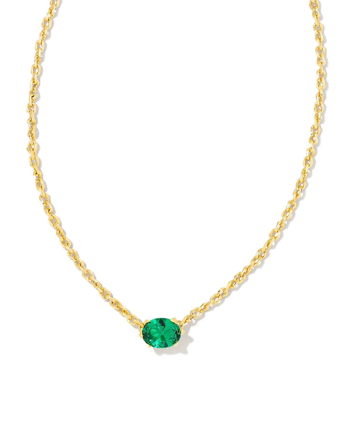Cailin Gold Crystal Pendant