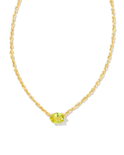 Cailin Gold Crystal Pendant